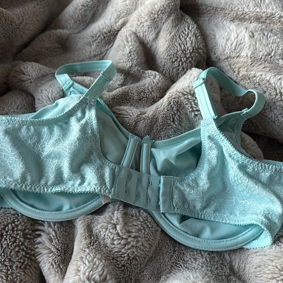 Chantelle C Magnifique Minimizer Bra, 34 DD , Powder Blue Pastel NEW 34E - Picture 7 of 11